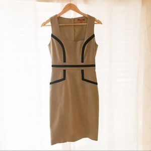 Tan Work Dress